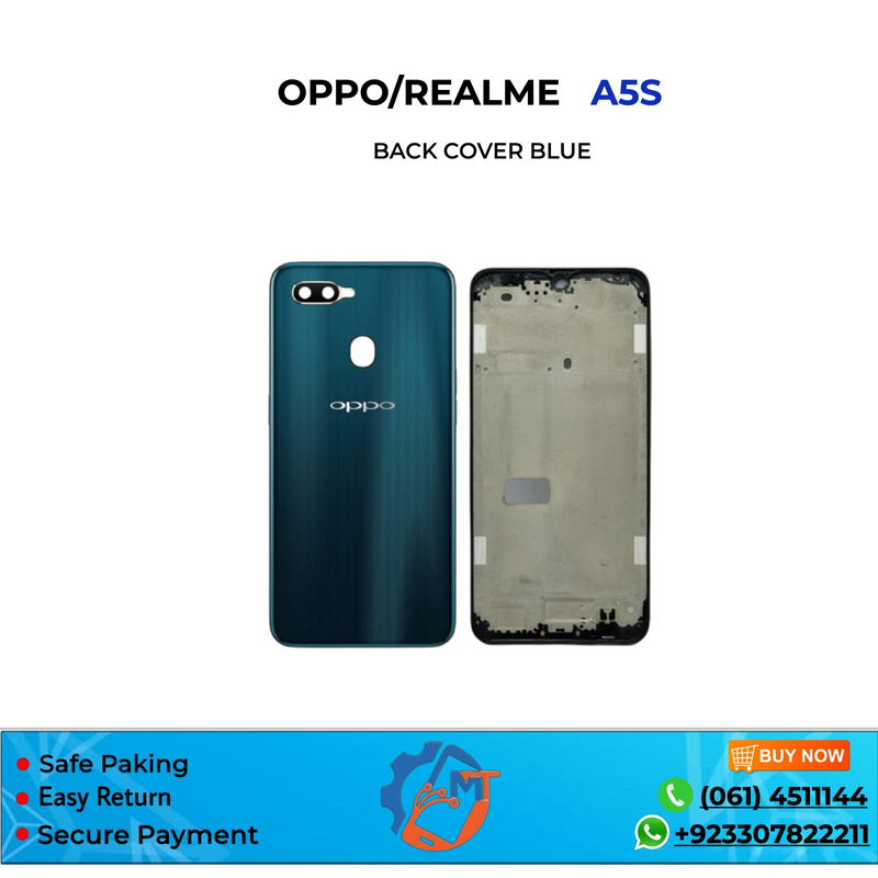 A5S BACK COVER OPPO BLUE