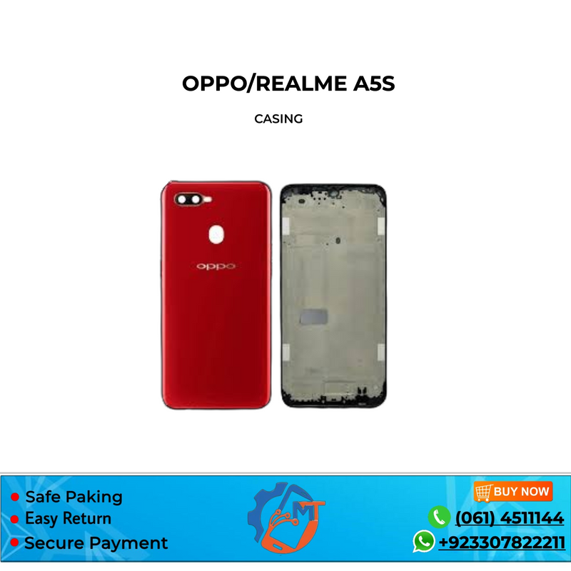 A5S CASING OPPO RED