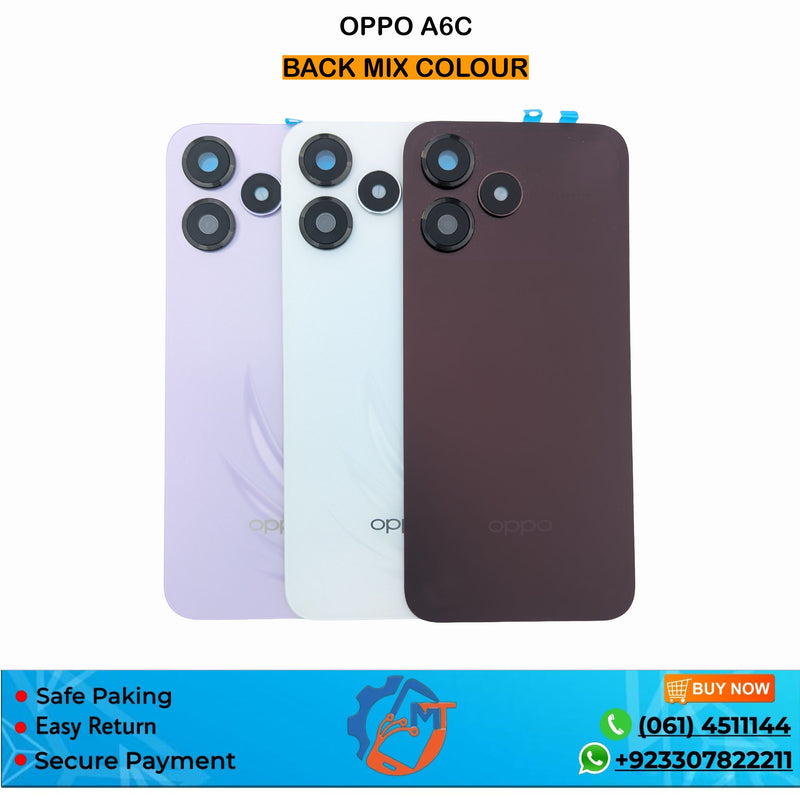 A6C BACK COVER OPPO MIX COLOUR