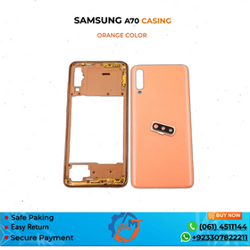 A70 CASING SAMSUNG ORANGE