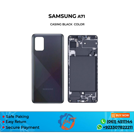 A71 CASING SAMSUNG BLACK