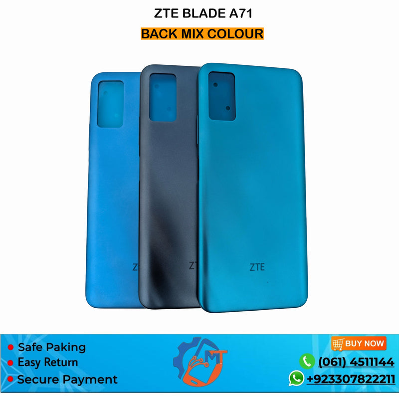 A71 BACK COVER ZTE MIX COLOUR