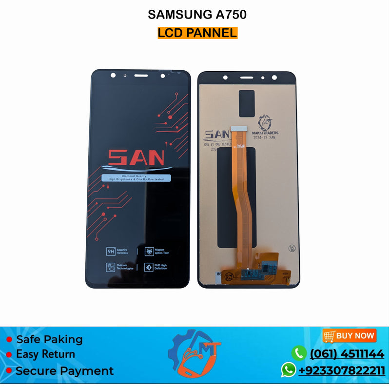 A7 2018/A750 PANNEL INCELL BLACK