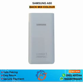 A80 BACK COVER SAMSUNG WHITE