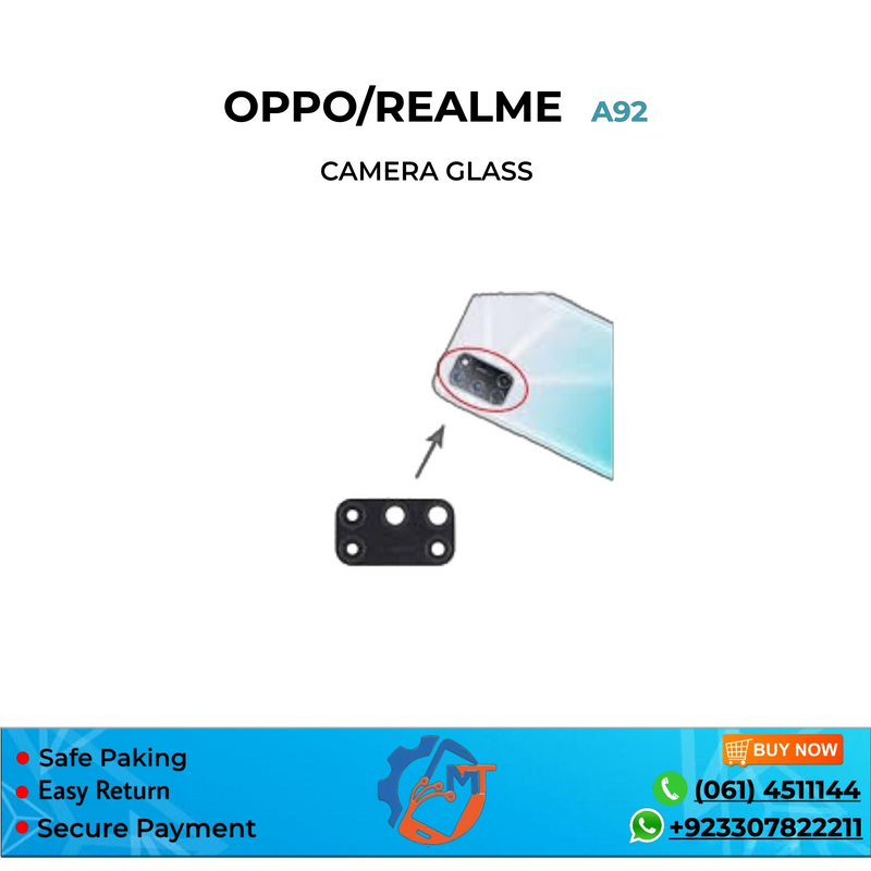 A92 CAMERA GLASS OPPO