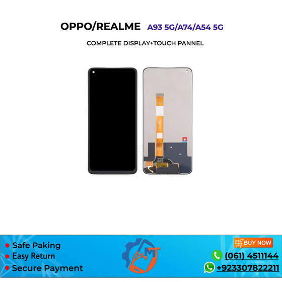 A93 5G/A74 5G/A54 5G PANNEL BLACK