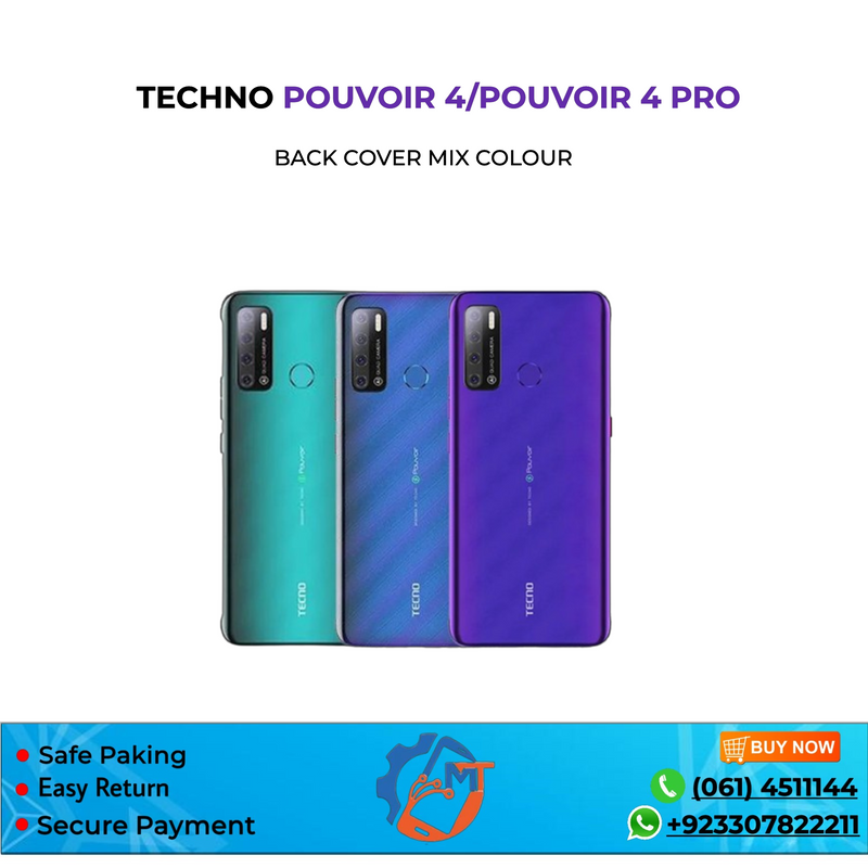 POUVOIR 4/POUVOIR 4 PRO BACK COVER MIX COLOUR