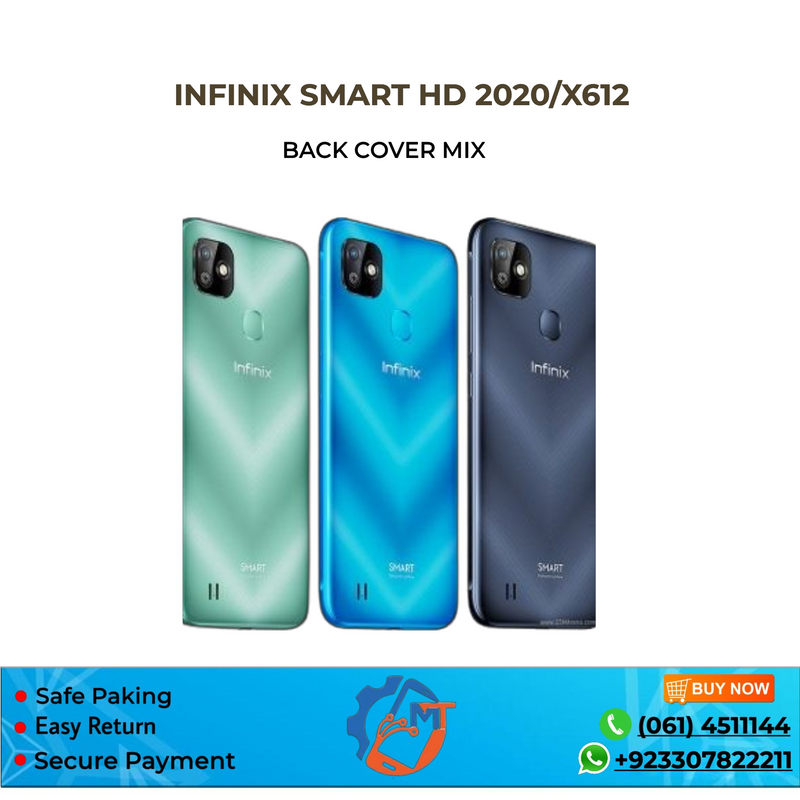 SMART HD 2020/X612 BACK COVER MIX COLOUR