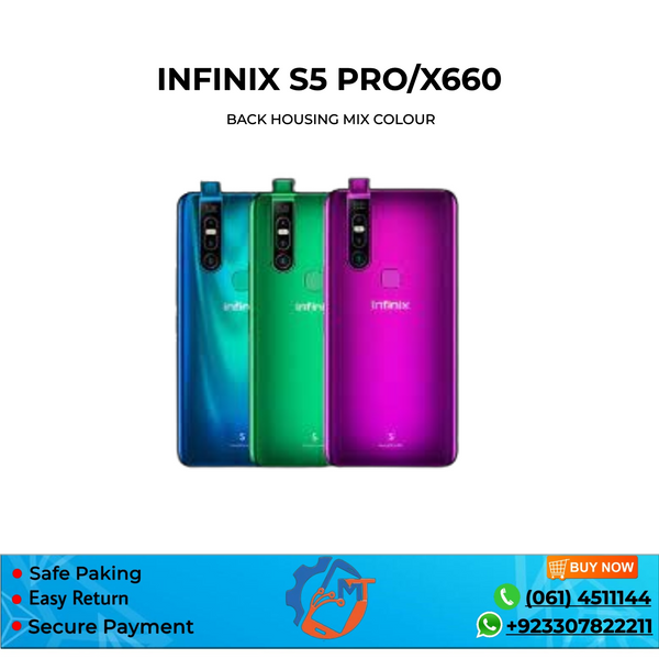 S5 PRO/X660 BACK HOUSING MIX COLOUR