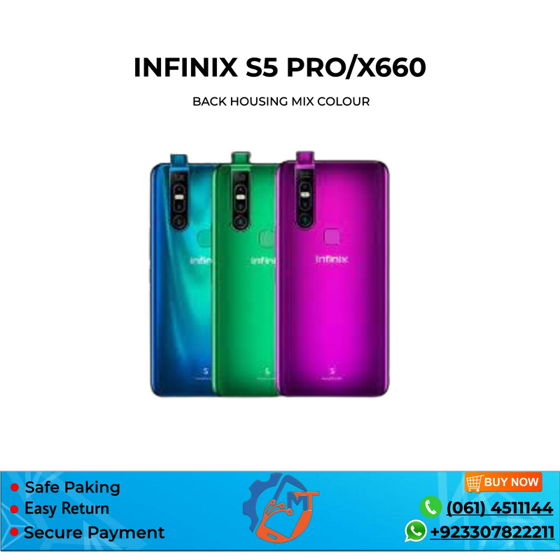 S5 PRO/X660 BACK HOUSING MIX COLOUR