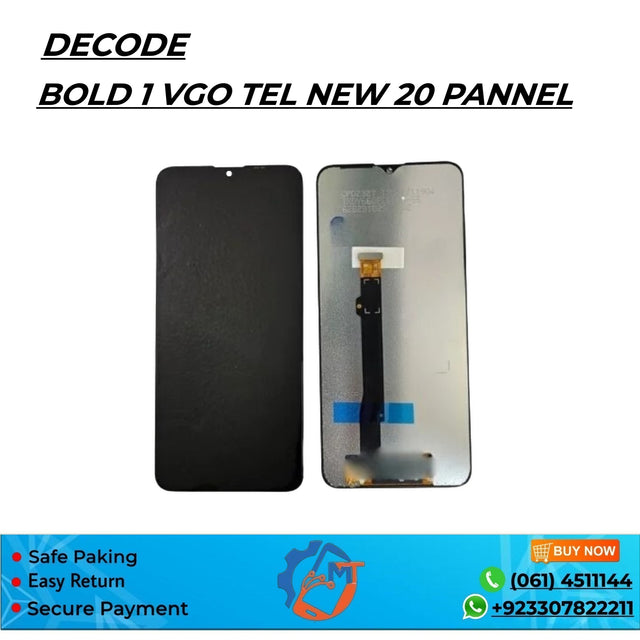 BOLD 1/VGO TEL NEW 20 PANNEL DCODE