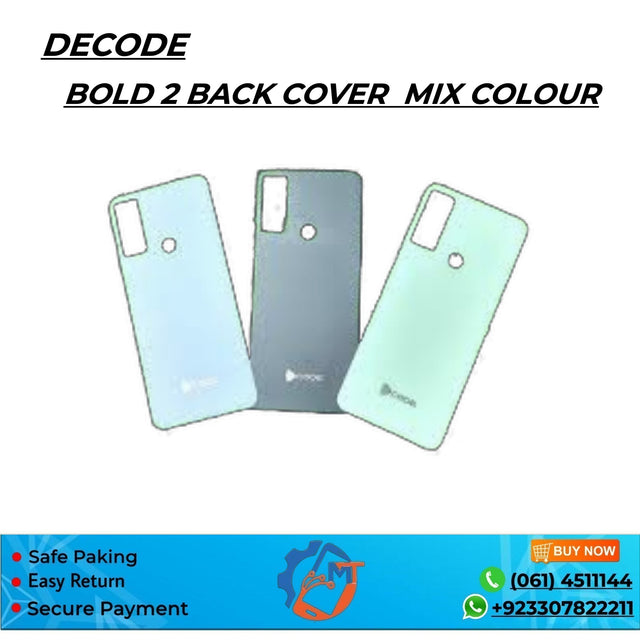 BOLD 2 BACK COVER DCODE MIX COLOUR