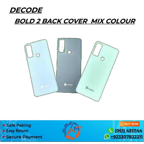BOLD 2 BACK COVER DCODE MIX COLOUR