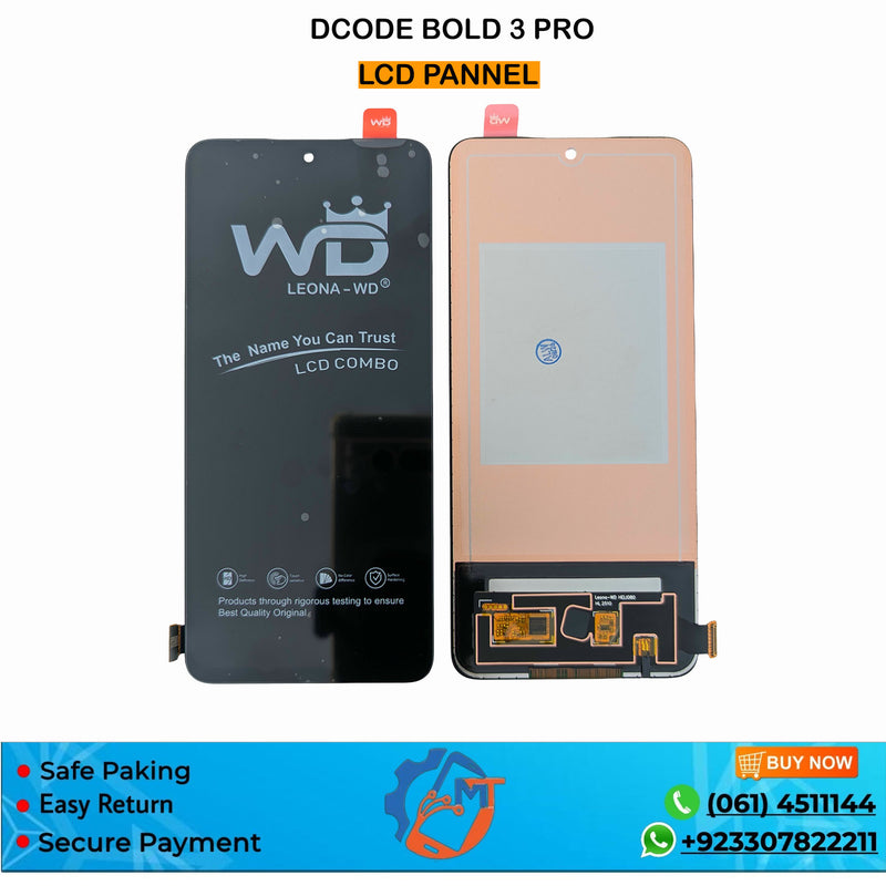 BOLD 3 PRO PANNEL DCODE INCELL