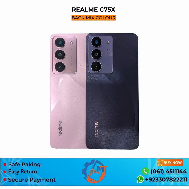 C75X BACK COVER MIX COLOUR REALME