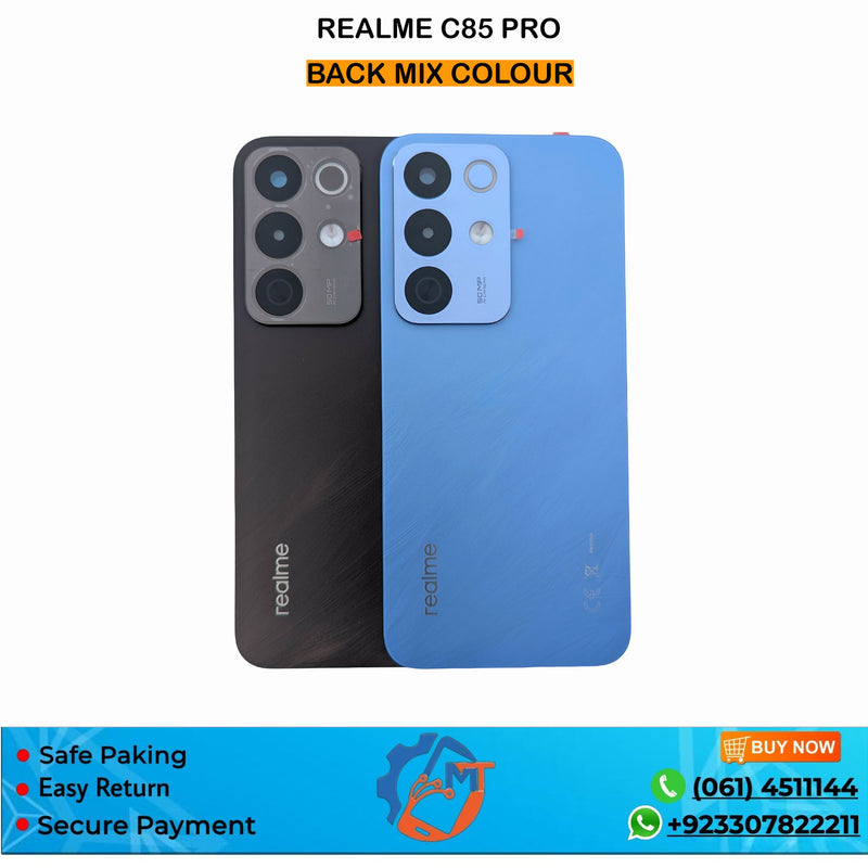 C85 PRO BACK COVER REALME MIX COLOUR