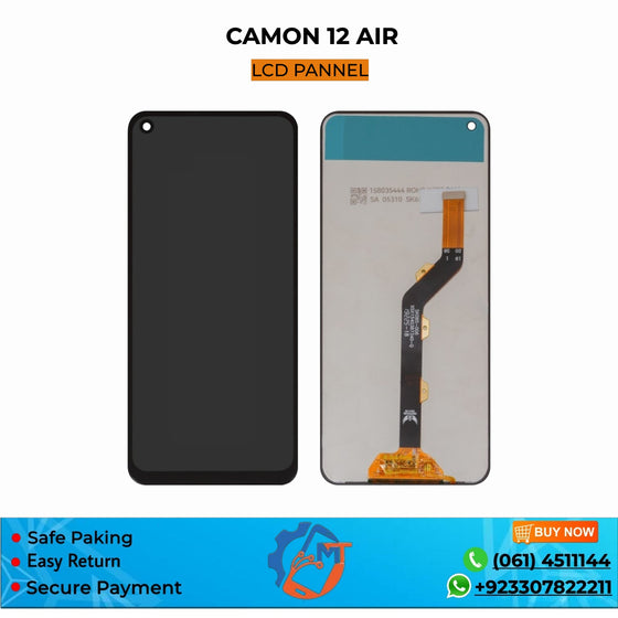 X652/CAMON 12 AIR PANNEL BLACK