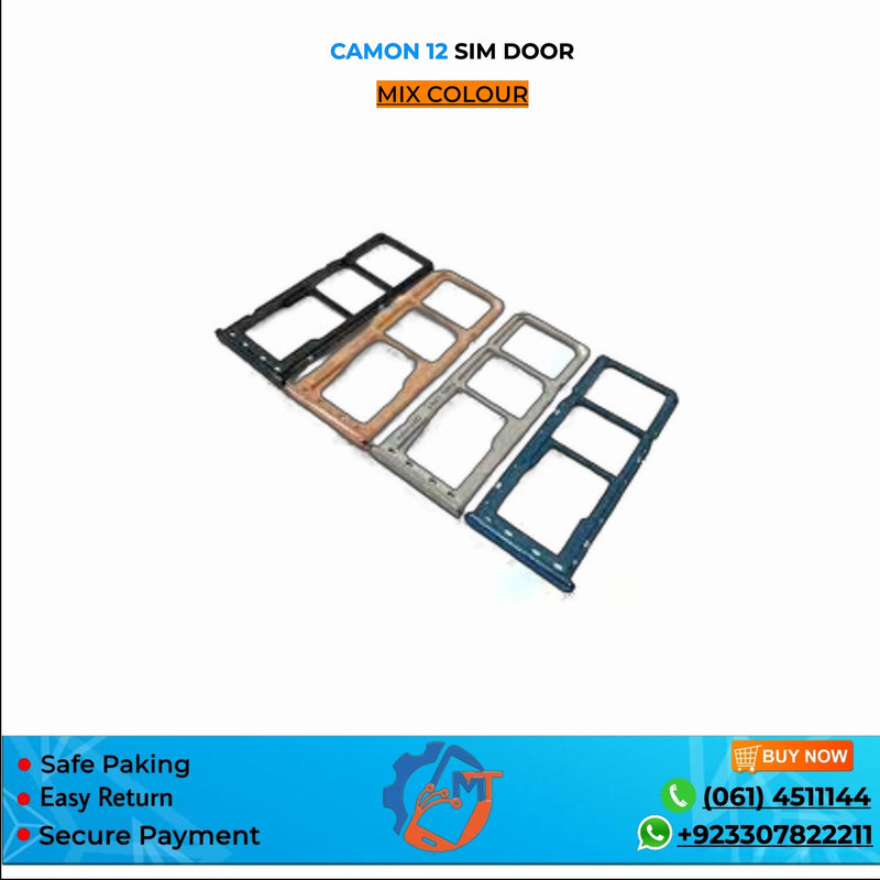 CAMON 12 SIM DOOR