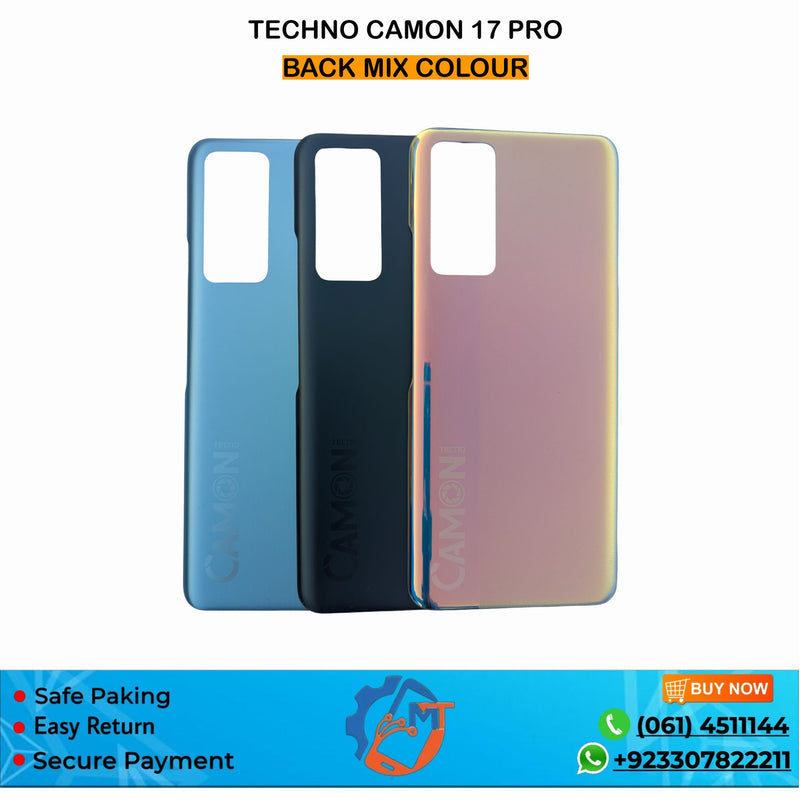 CAMON 17 PRO BACK COVER MIX COLOUR