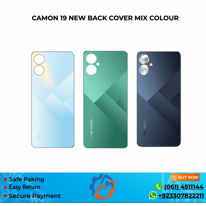 CAMON 19 NEW BACK COVER MIX COLOUR TECHNO