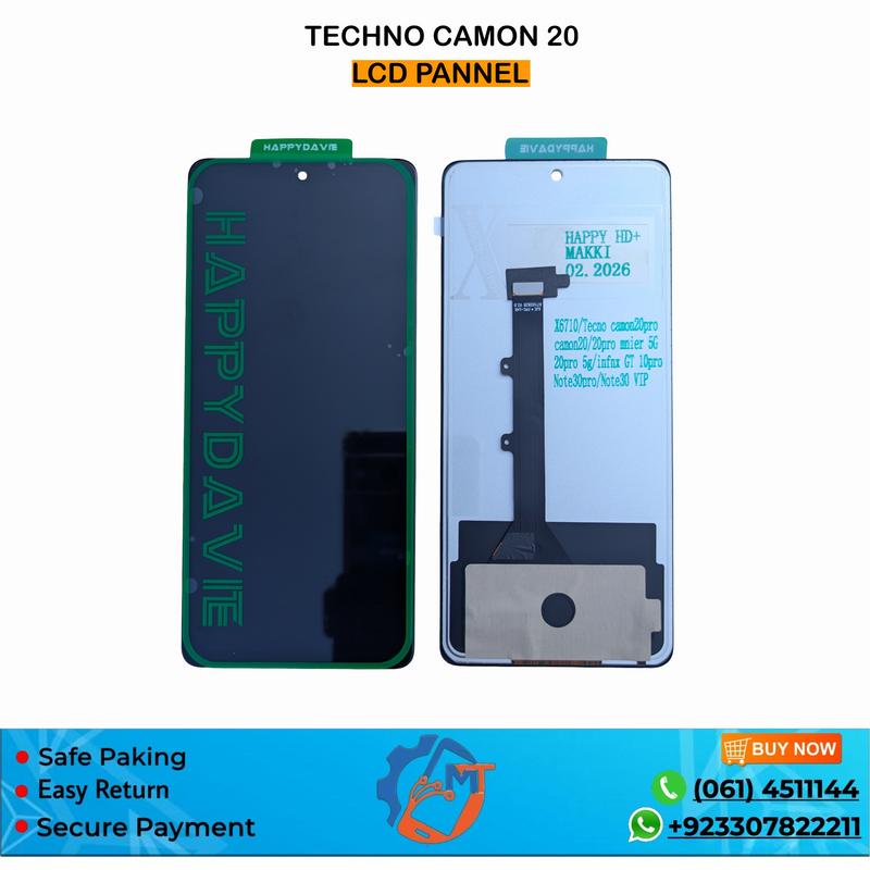 CAMON 20 PANNEL TECHNO INCEL
