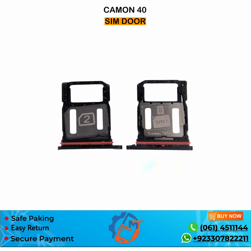 CAMON 40 SIM DOOR TECHNO