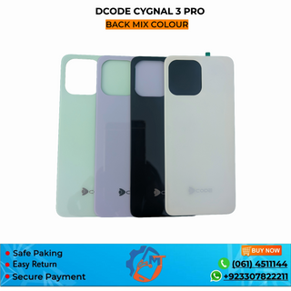 CYGNAL 3 PRO BACK COVER DCODE MIX COLOUR