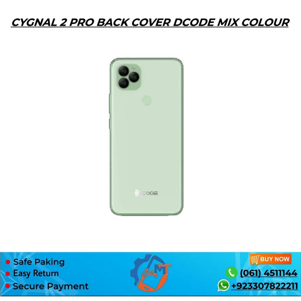 CYGNAL 2 PRO BACK COVER DCODE MIX  COLOUR