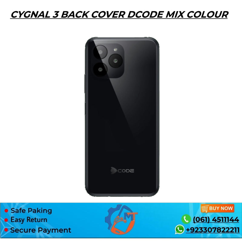 CYGNAL 3 BACK COVER DCODE MIX COLOUR