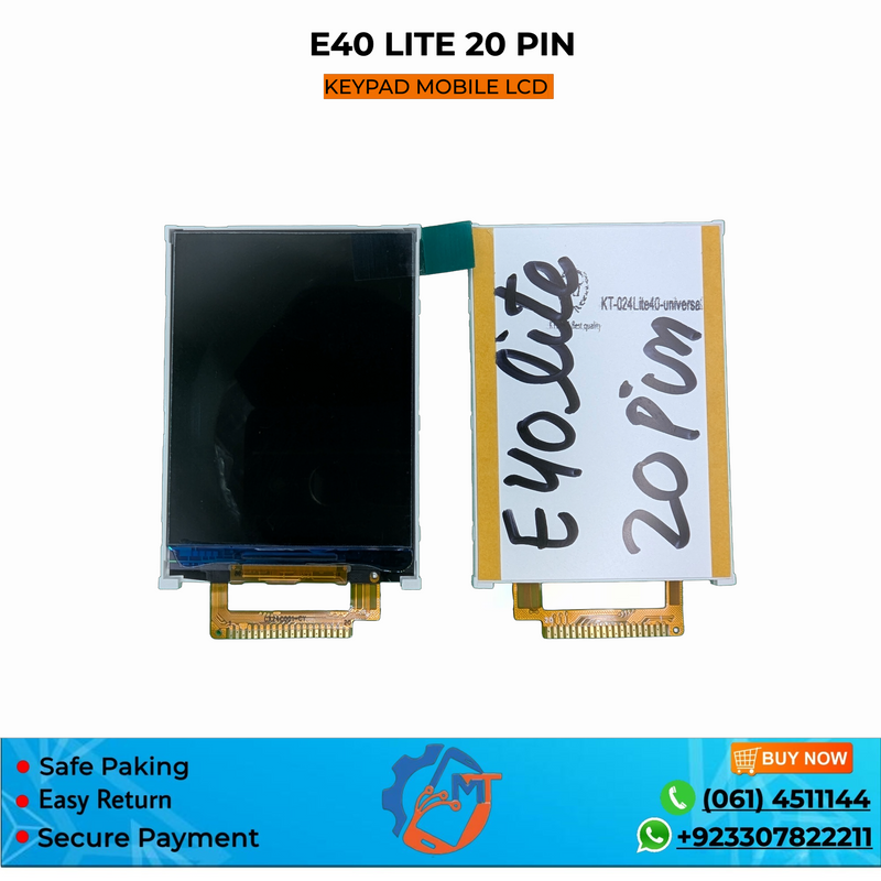 E40 LITE 20 PIN LCD