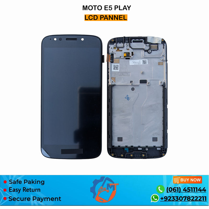E5 PLAY PANNEL BLACK MOTOROLLA