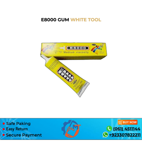 E8000 GUM WHITE TOOL