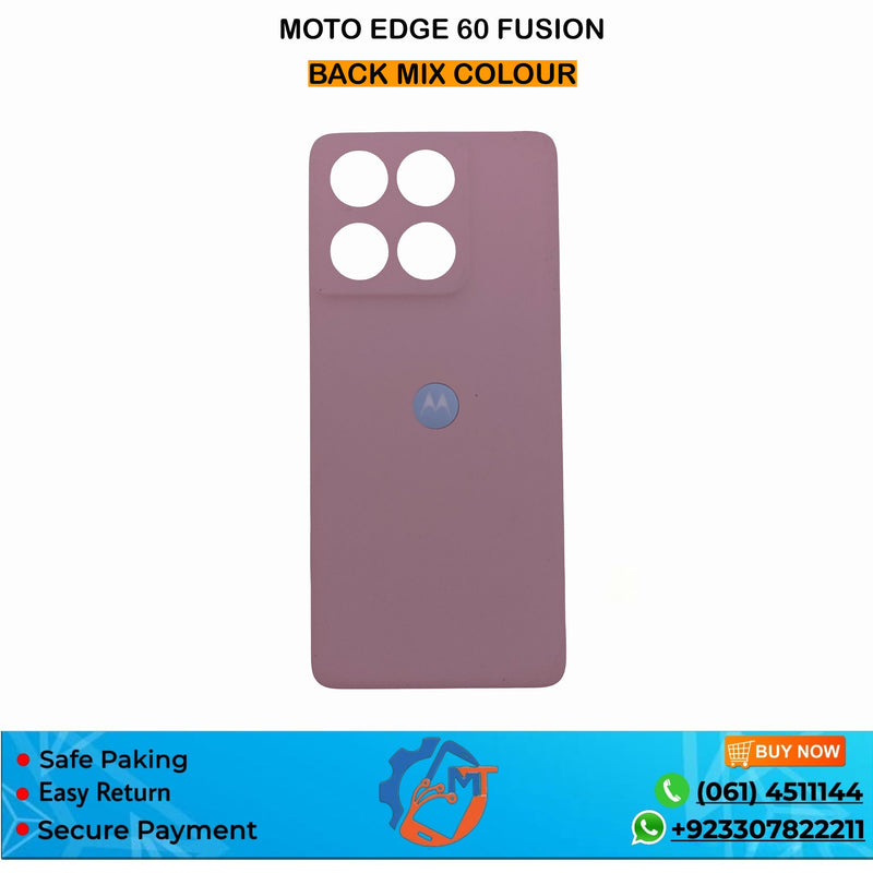 EDGE 60 FUSION BACK COVER MOTO MIX COLOUR