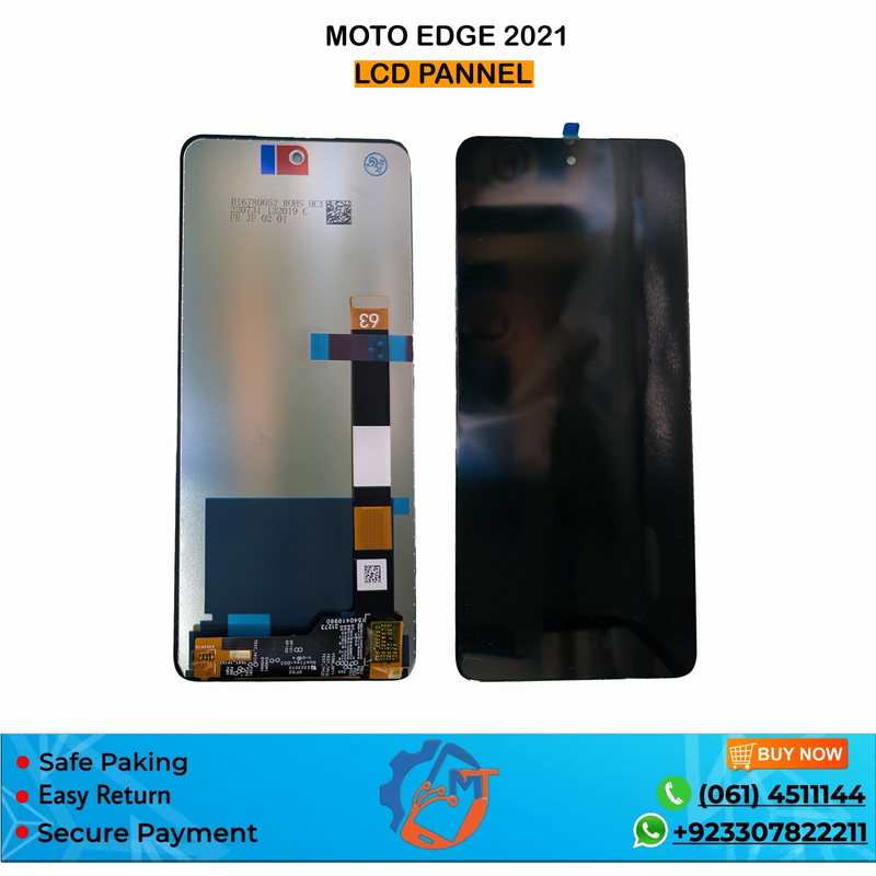 MOTO EDGE 2021 PANNEL BLACK