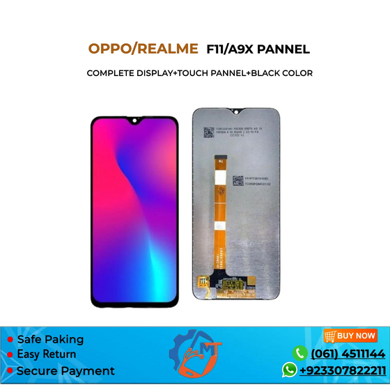 F11/A9X PANNEL OPPO BLACK