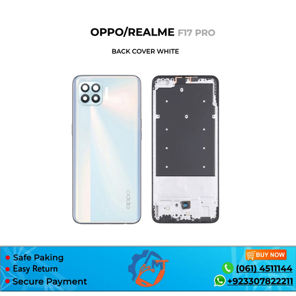 F17 PRO BACK COVER OPPO WHITE