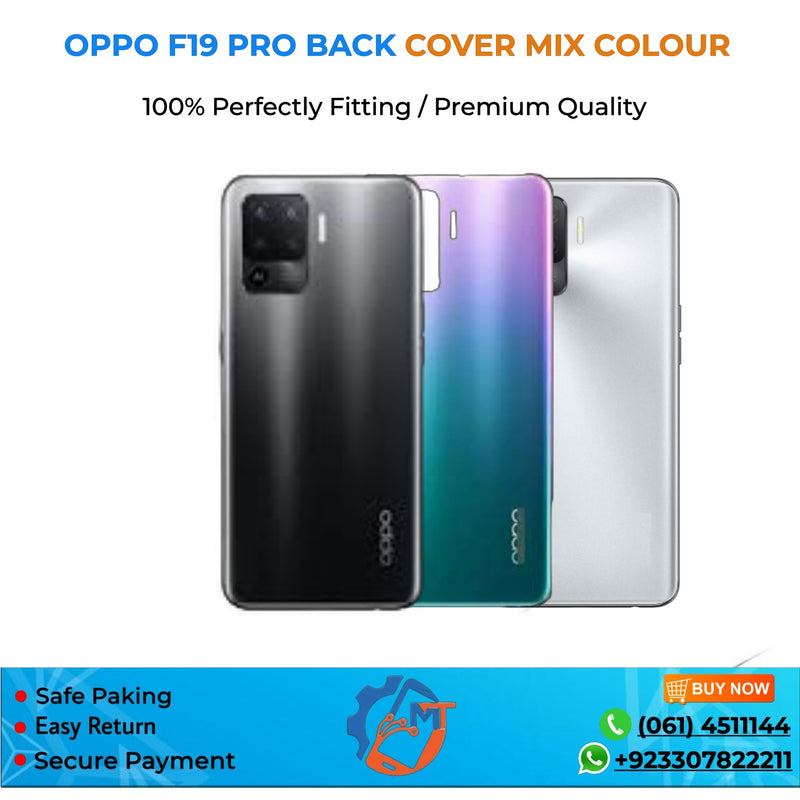 F19 PRO BACK COVER OPPO MIX COLOUR