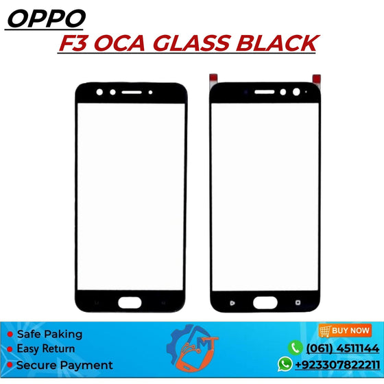 F3 OCA GLASS OPPO BLACK