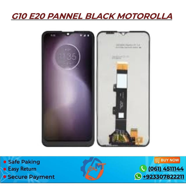G10/E20 PANNEL BLACK MOTOROLLA