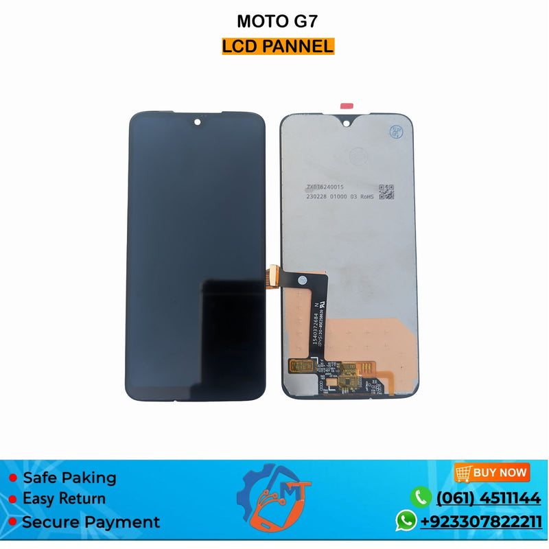MOTO G7 PANNEL BLACK