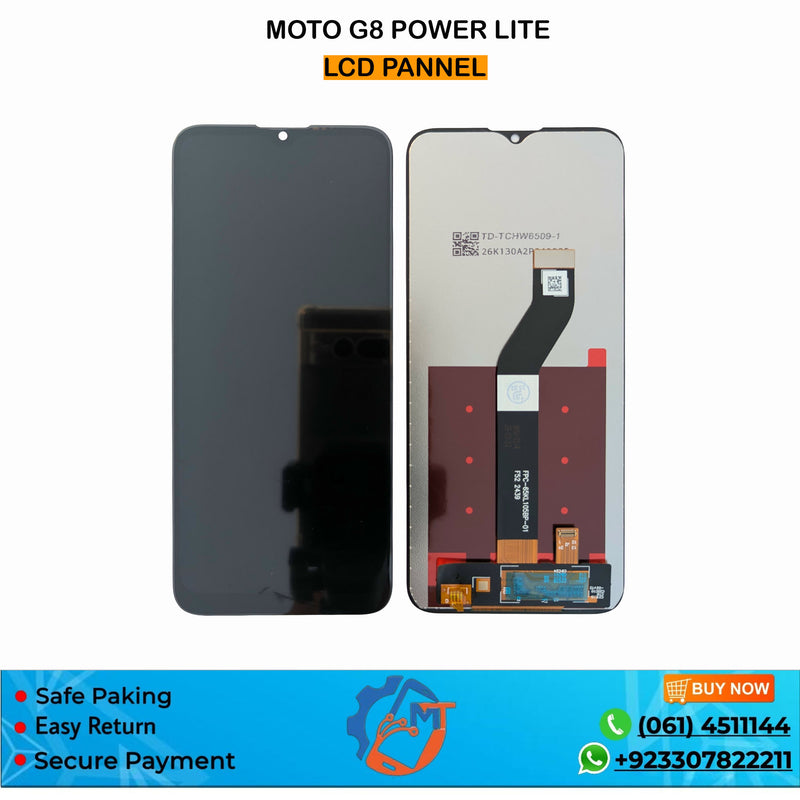 G8 POWER LITE PANNEL BLACK MOTOROLLA