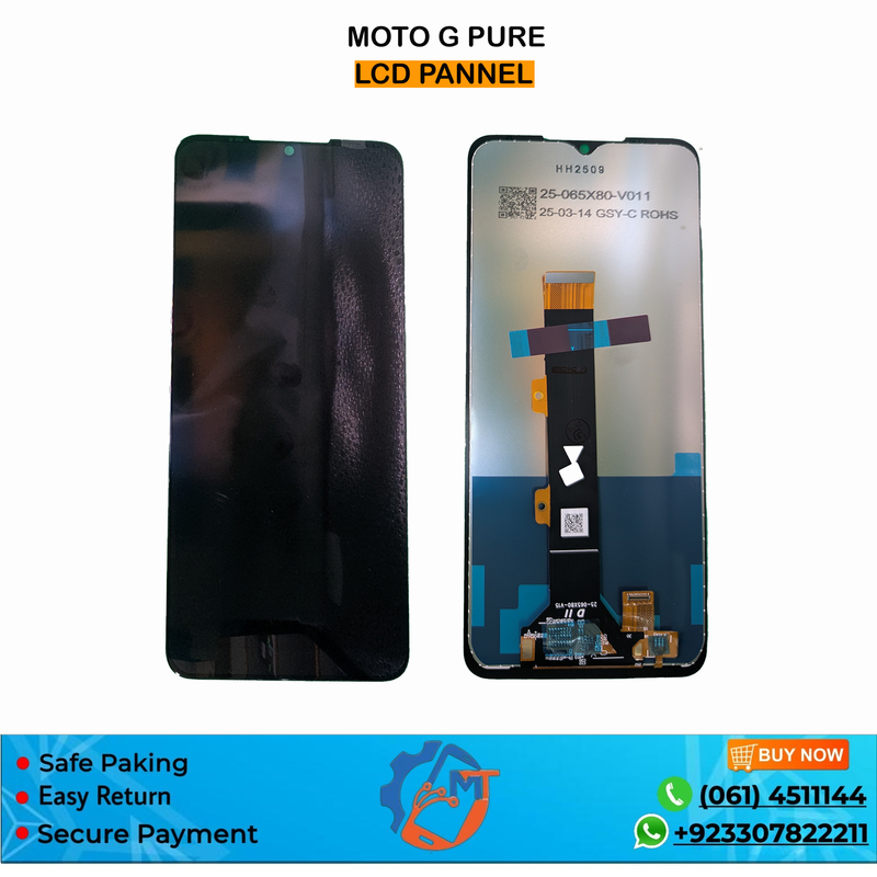 G PURE PANNEL BLACK MOTOROLLA