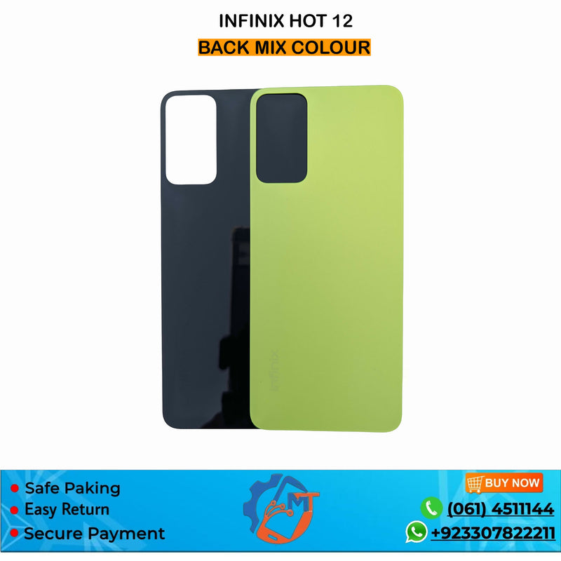 HOT 12 /X6817 BACK COVER MIX COLOUR