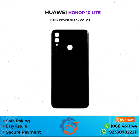 HONOR 10 LITE BACK COVER BLACK