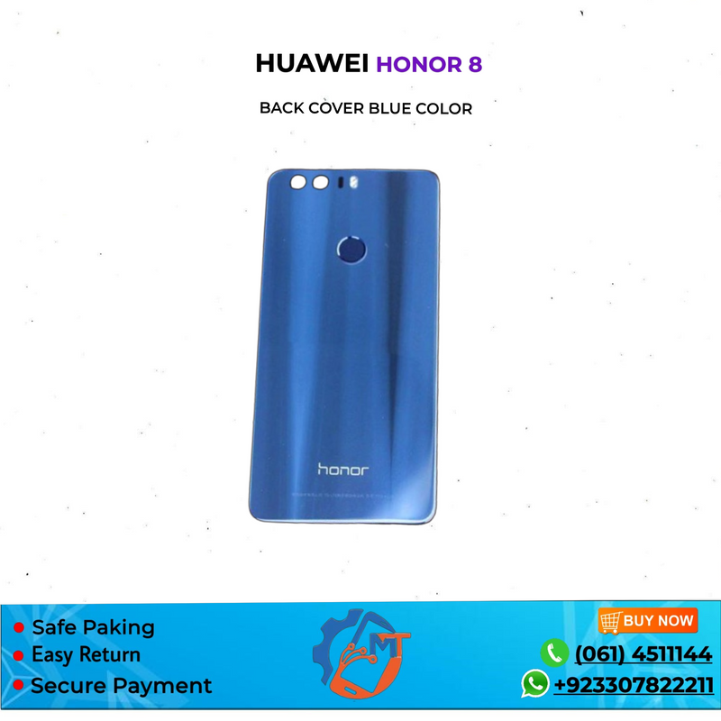 HONOR 8X BACK COVER BLUE