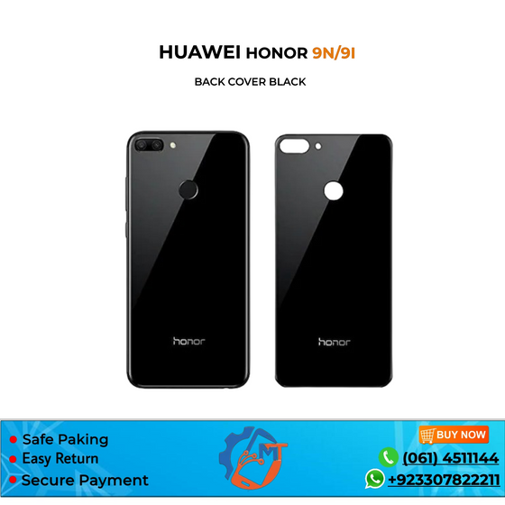 HONOR 9N/9I BACK COVER BLACK