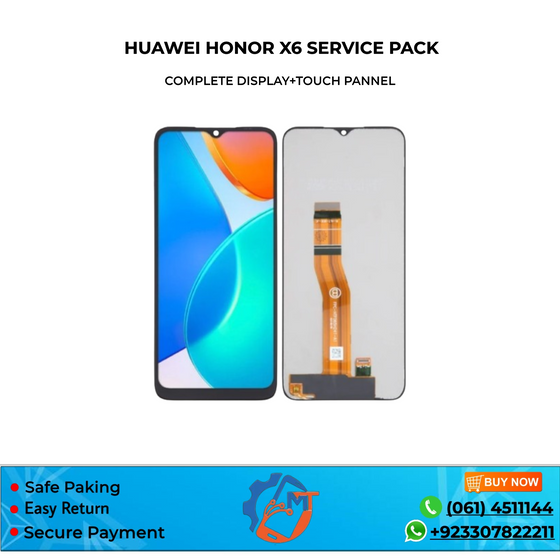 HONOR X6/ X8 5G/ HONOR 70 LITE  PANNEL BLACK SVC