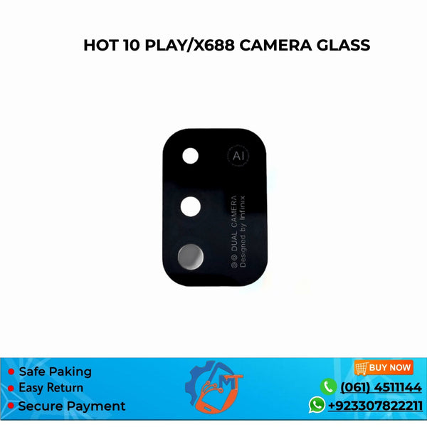 HOT 10 PLAY/X688 CAMERA GLASS