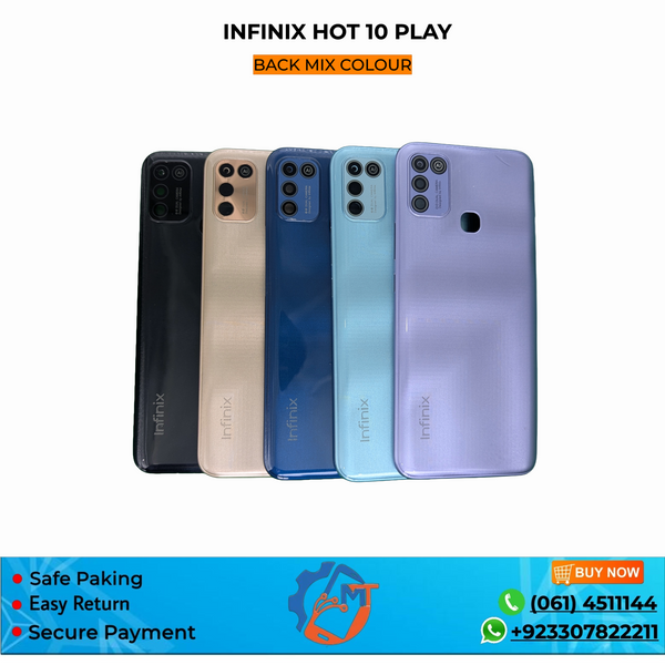 HOT 10 PLAY/X688 BACK COVER INFINIX