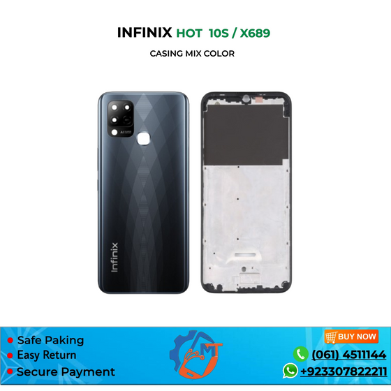 HOT 10S/X689 CASING INFINIX MIX COLOR